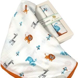 3-pieces Muslin PremiumCotton Baby Swaddle Blanket